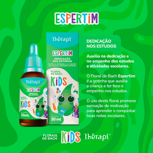Floral KIDS Espertim | Dedicação nos Estudos – 30ml – Thérapi