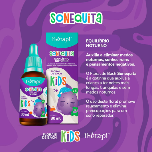 Floral KIDS Sonequita | Equilíbrio Noturno – 30ml – Thérapi