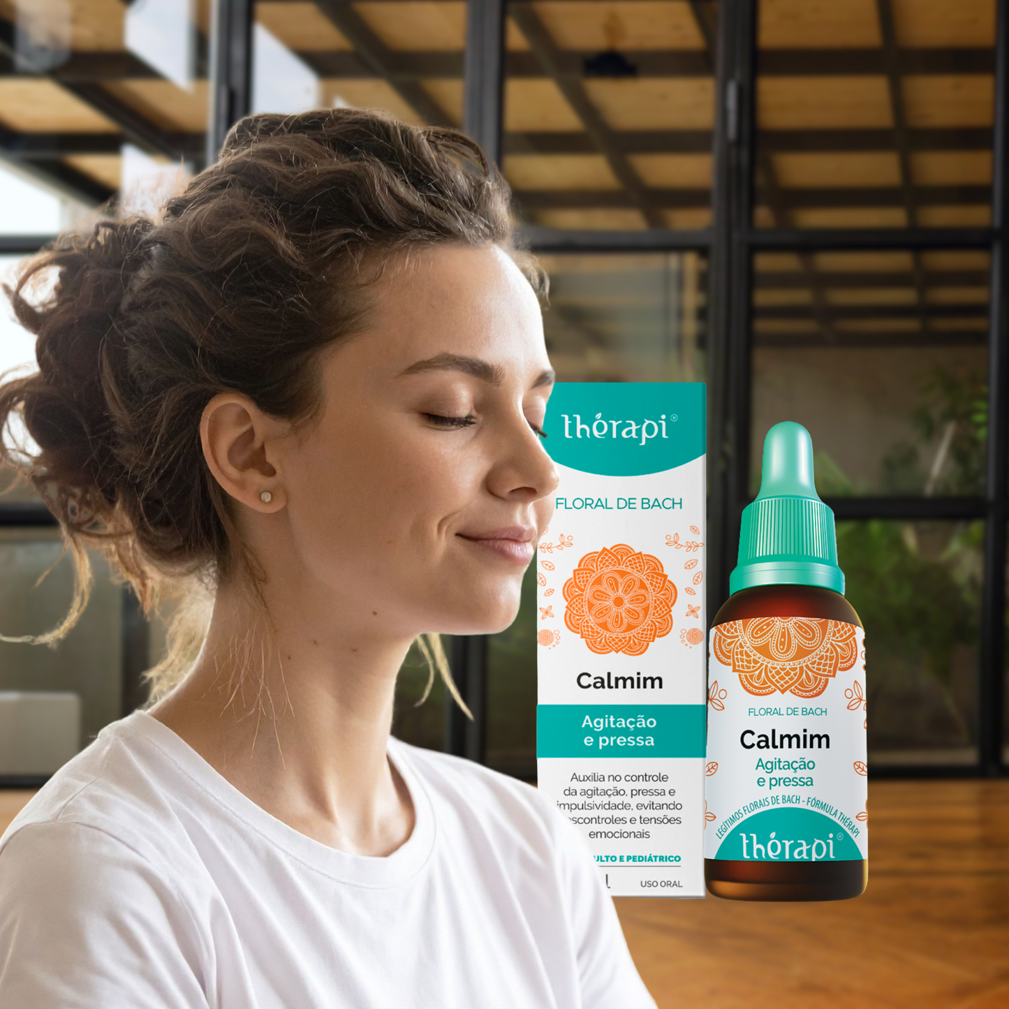 Floral de Bach Calmim | Agitação e Pressa – 30ml – Thérapi