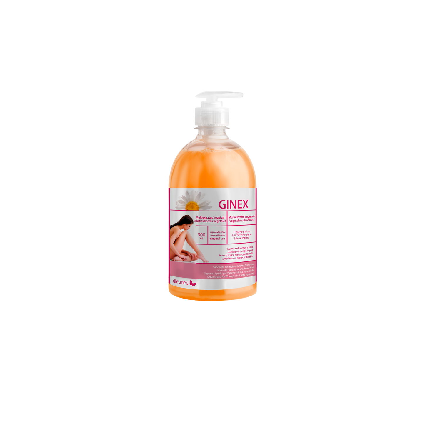 Ginex Sabonete Líquido – 300 ml – Dietmed
