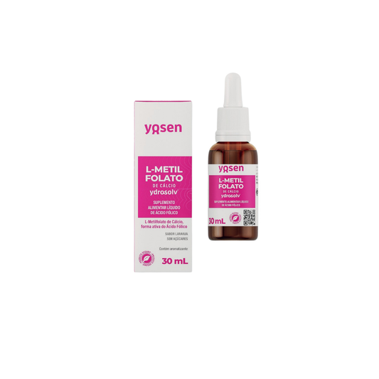 L-metilfolato de Cálcio Ydrosolv® 30ml - Yosen