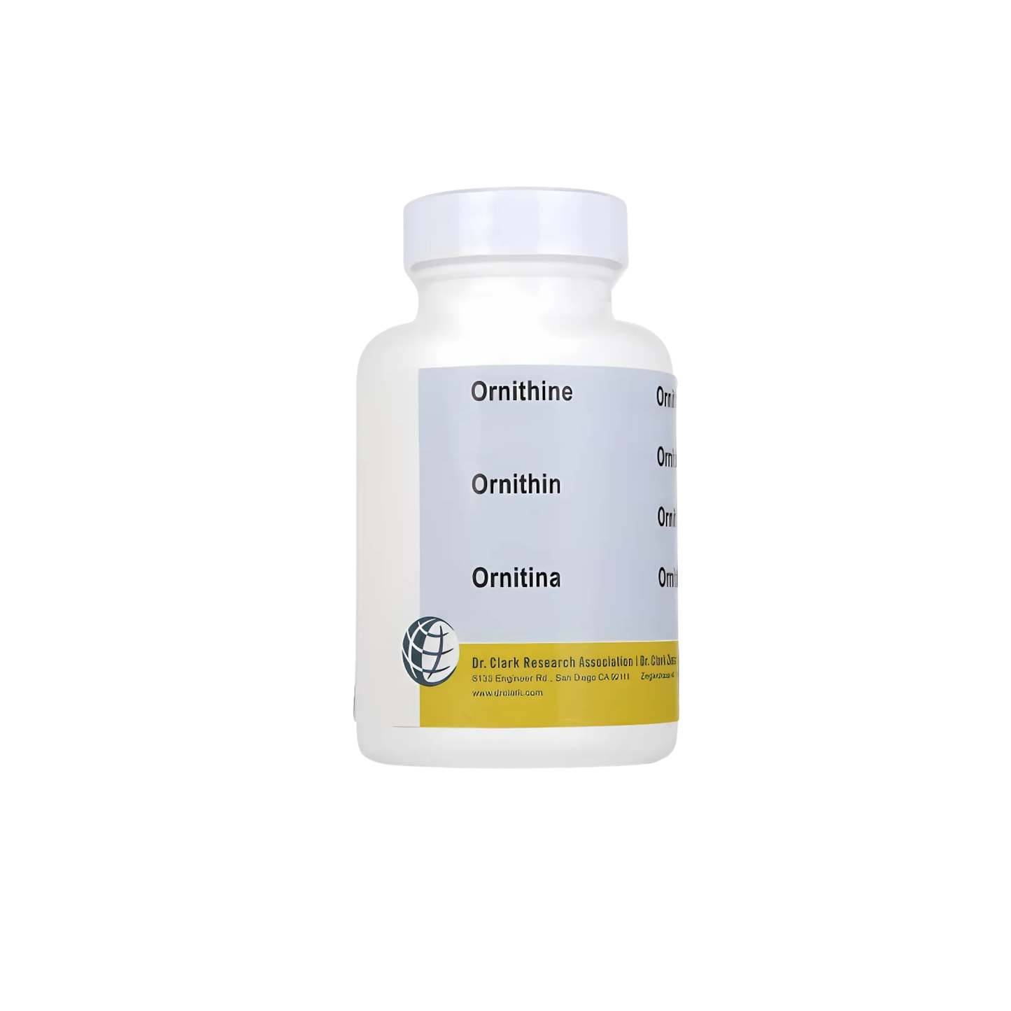 Ornitina 500mg – 100 cápsulas – Terapia Clark