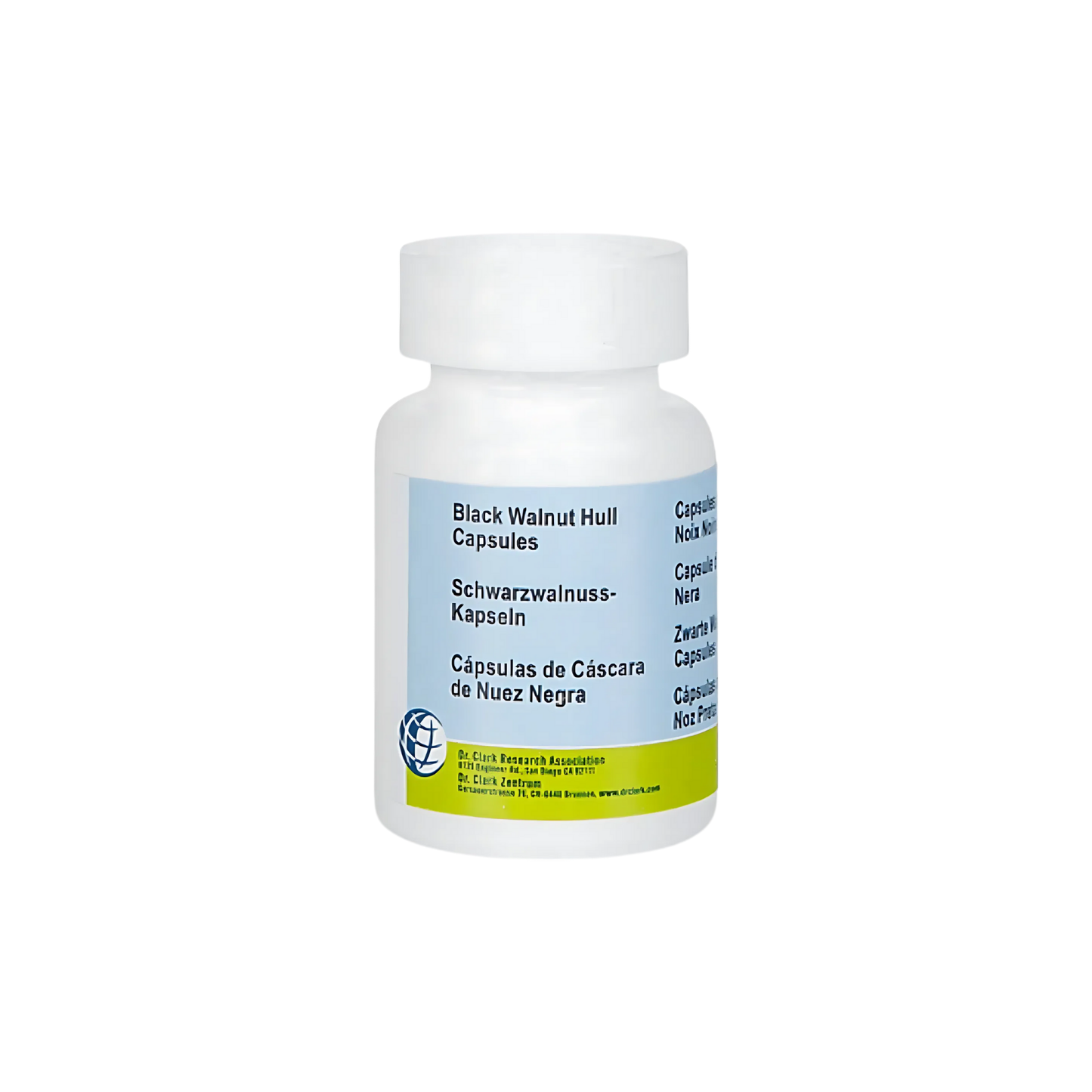 Cáscara de Nogueira Preta 300mg – 50 cápsulas – Terapia Clark
