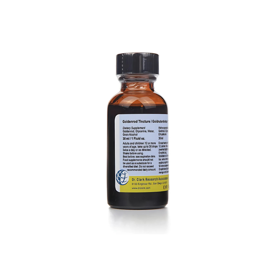 Tintura de Selo Dourado (Goldenrod) – 30ml – Terapia Clark