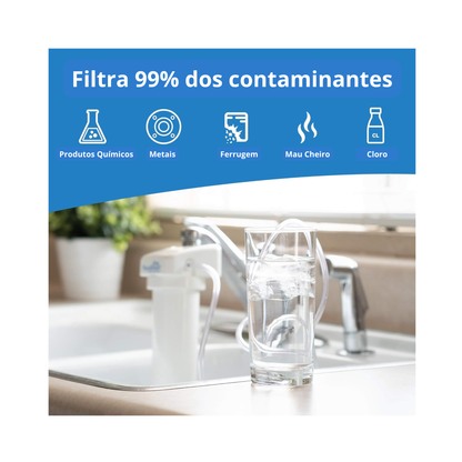 Sistema Filtragem Osmose Inversa – Terapia Clark