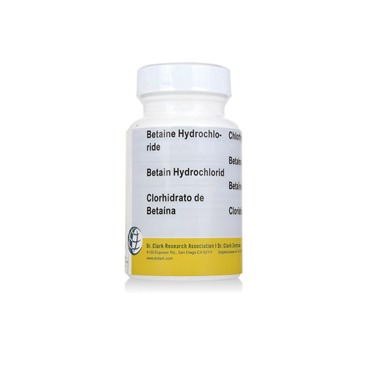 Cloridrato de Betaína 350mg – 120 cápsulas – Terapia Clark