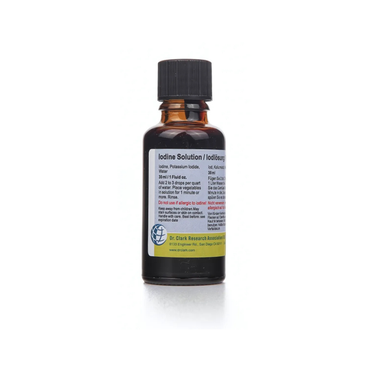 Solução de Iodo (Lugol) – 30ml – Terapia Clark