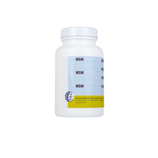 MSM 650mg – 100 Cápsulas – Terapia Clark