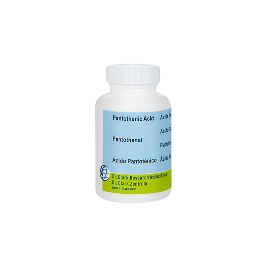 Ácido Pantoténico (Vitamina B5) 450mg – 100 Cápsulas –  Terapia Clark