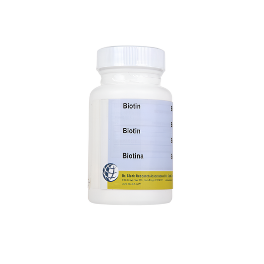 Biotina (Vitamina B7) 1mg – 50 Cápsulas –  Terapia Clark