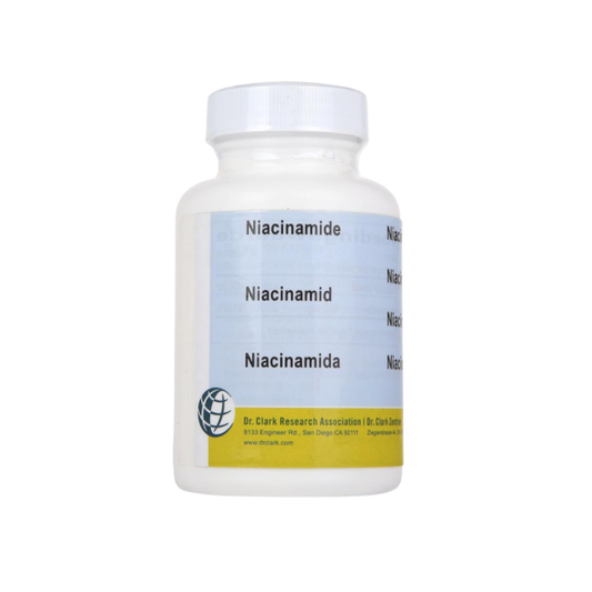 Niacinamida (Vitamina B3) 500mg – 100 Cápsulas –  Terapia Clark