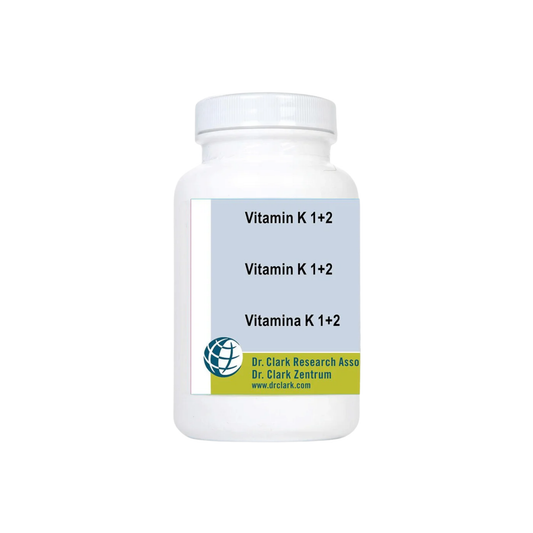 Vitamina K1 e K2 – 50/50mcg – 100 Cápsulas –  Terapia Clark