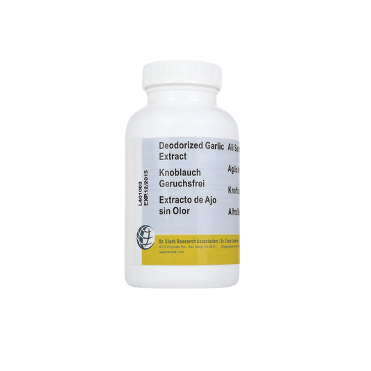 Extrato de Alho inodoro 300mg – 100 cápsulas –  Terapia Clark