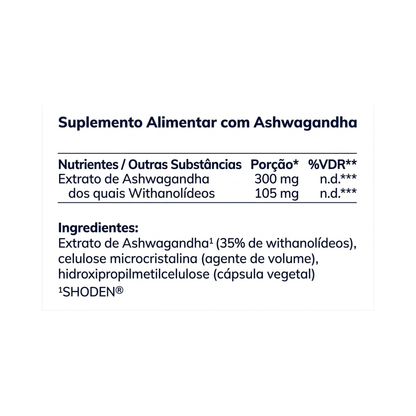Ashwagandha – 60 cápsulas – Moleqlar