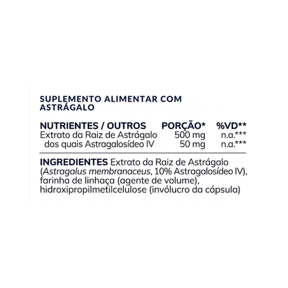Astragalus – 60 cápsulas – Moleqlar