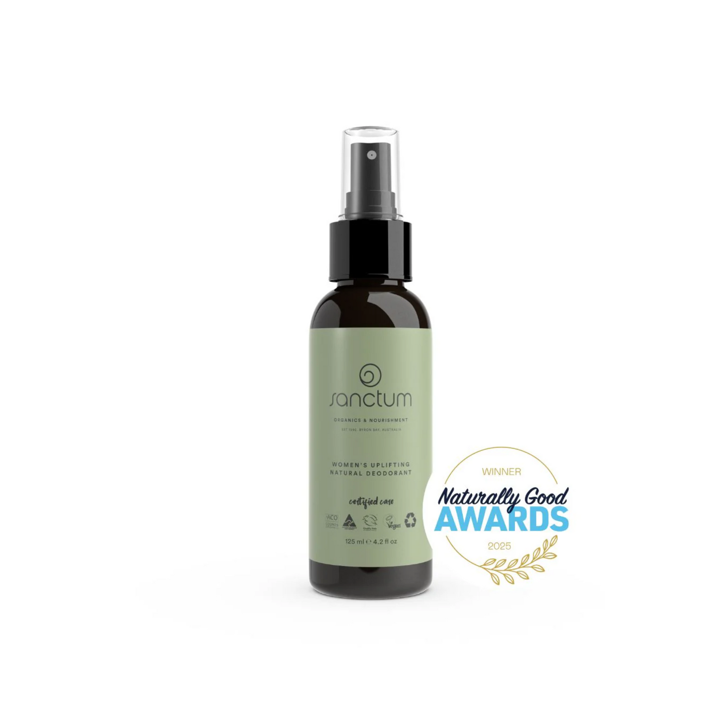 Desodorizante Natural Feminino com Folha de Chá verde – 125gr – Sanctum