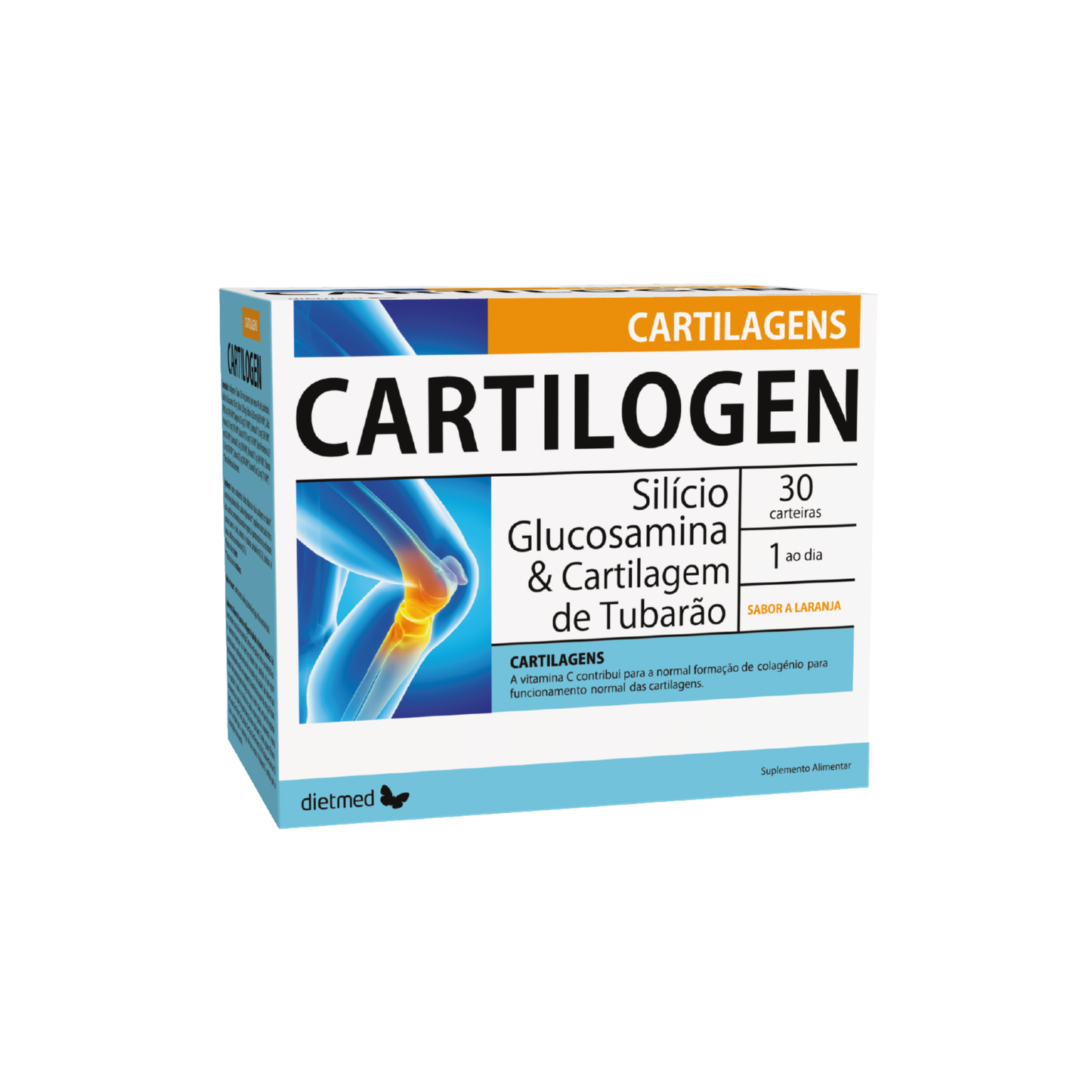 Cartilogen Cartilagens – 30 carteiras – Dietmed