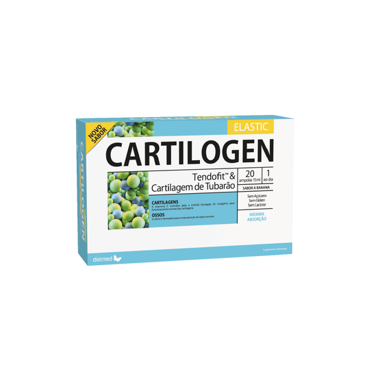 Cartilogen Elastic – 20 ampolas – Dietmed