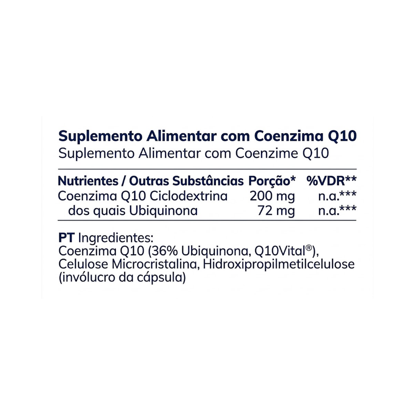 CoQ10 – 60 cápsulas – Moleqlar