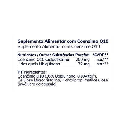 CoQ10 – 60 cápsulas – Moleqlar