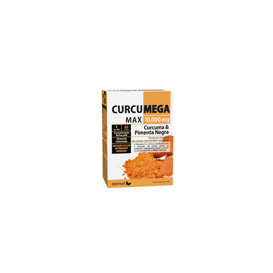Curcumega 10.000mg – 60 cápsulas  – Dietmed