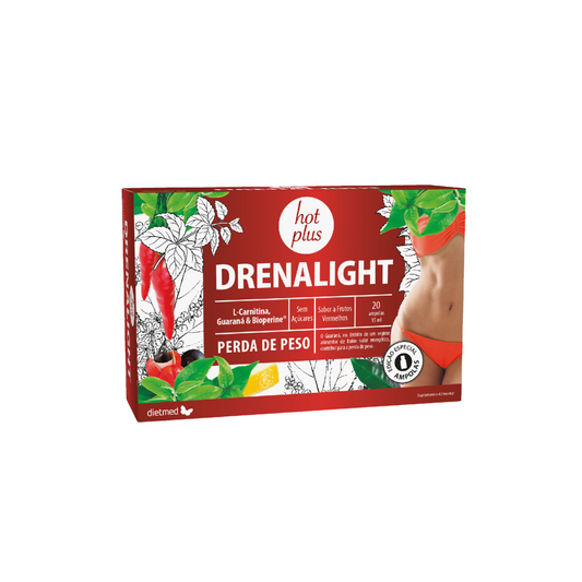 Drenalight Hot Plus – 20 ampolas – Dietmed