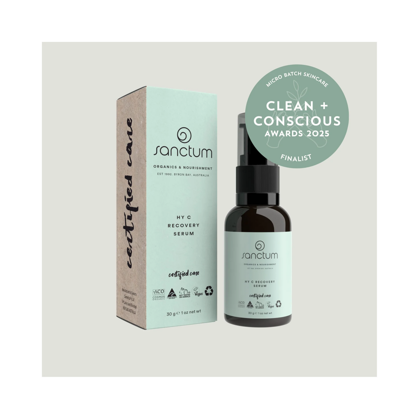 Sérum HY C Recovery com Ácido Hialurônico – 30gr – Sanctum