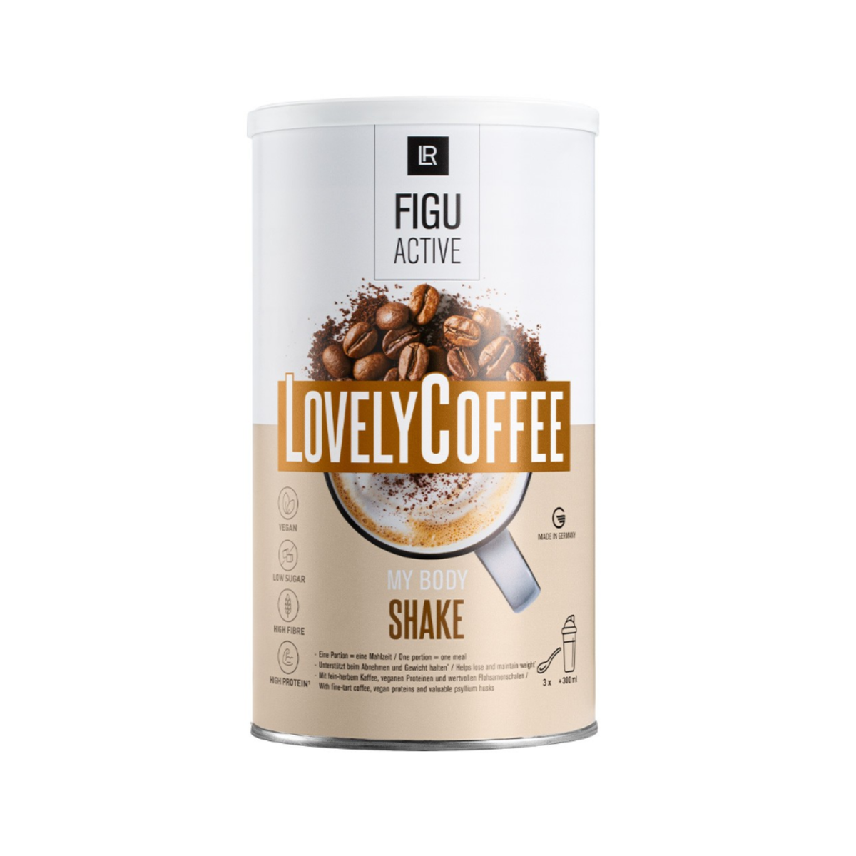 FIGUACTIVE Batido Lovely Coffee Café –  496gr  – LR