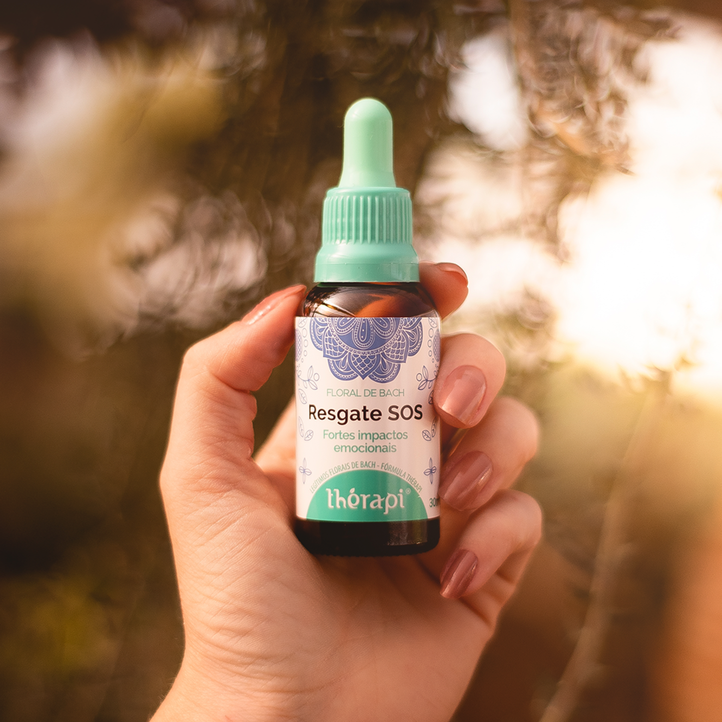 Floral de Bach Resgate SOS | Fortes Impactos Emocionais – 30ml – Thérapi