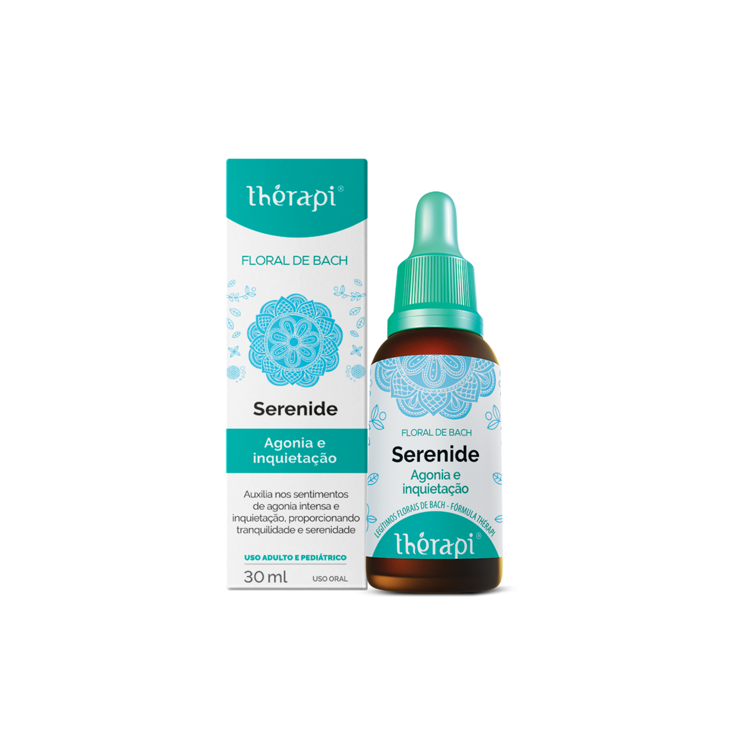 Floral de Bach Serenide | Agonia e Inquietação – 30ml – Thérapi