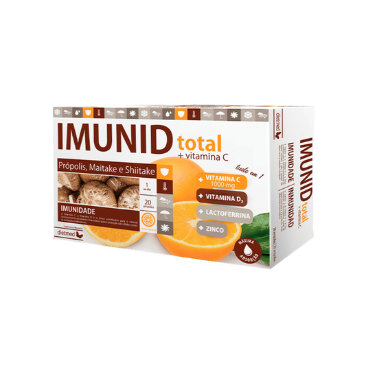Imunid Total + Vitamina C – 20 ampolas – Dietmed
