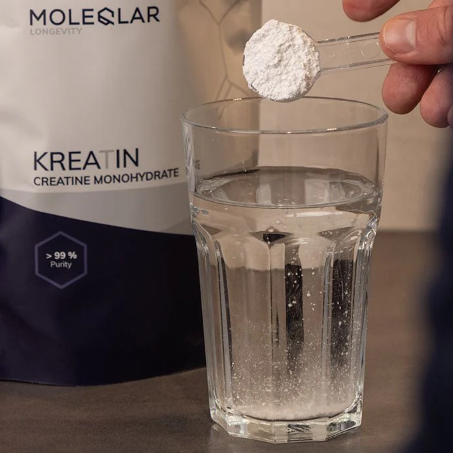 Kreatin (Kreatin-Monohydrat) – 300 gr – Moleqlar