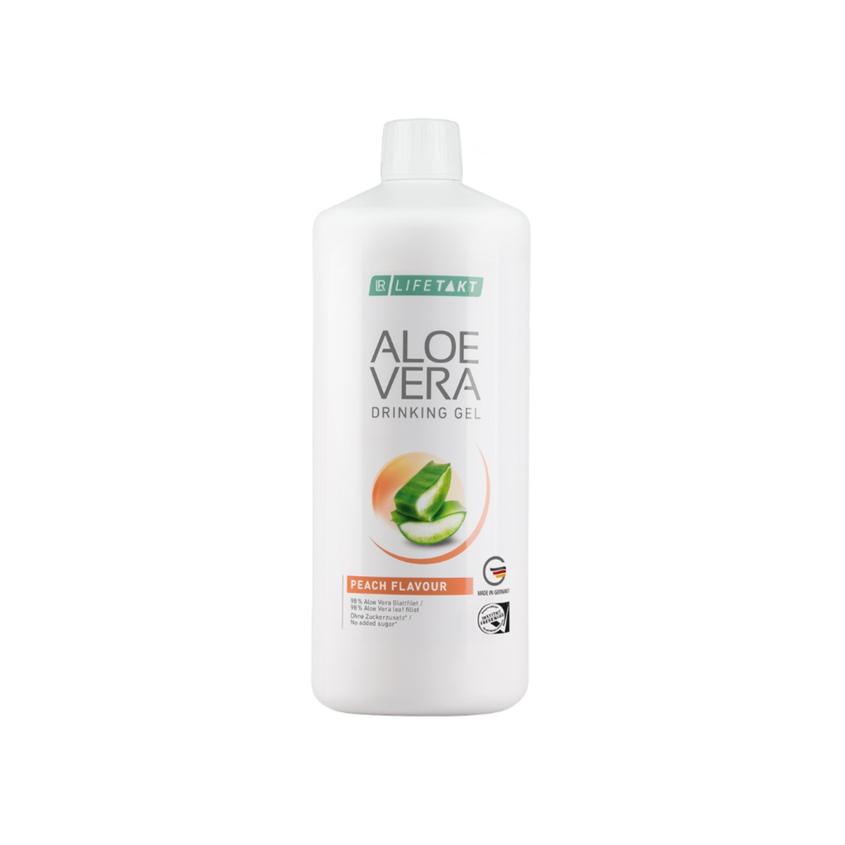 LIFETAKT Aloe Vera Gel Bebível de Pêssego –  1000ml  – LR