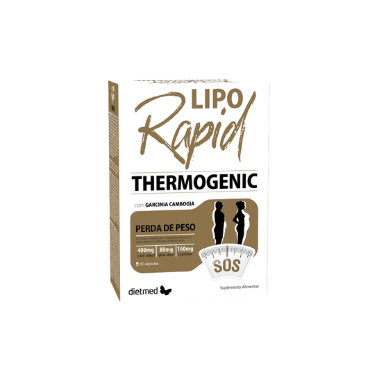 Lipo Rapid Thermogenic – 30 cápsulas – Dietmed