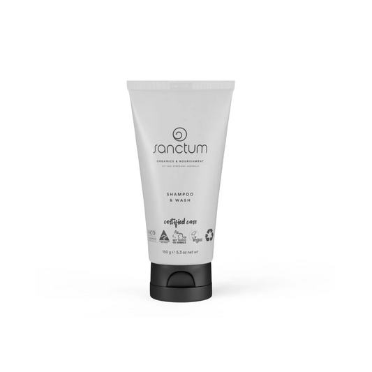 Champô e Gel de Banho Masculino com Extrato de Oliva  – 150gr – Sanctum