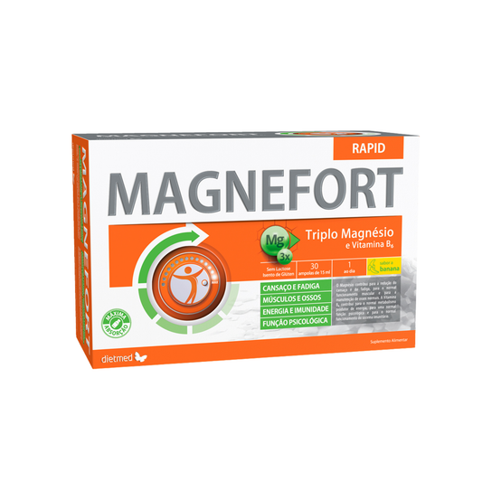 Magnefort Rapid – 30 ampolas – Dietmed