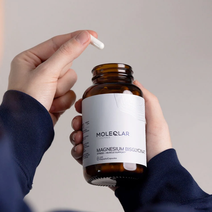 Magnesium Bisglycinat – 120 cápsulas – Moleqlar