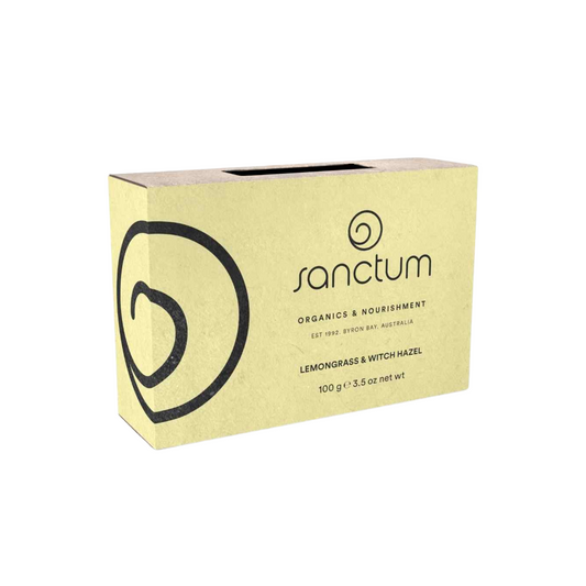Sabonete de Capim-Limão Hamamelis Orgânicos Certificados – 100gr – Sanctum
