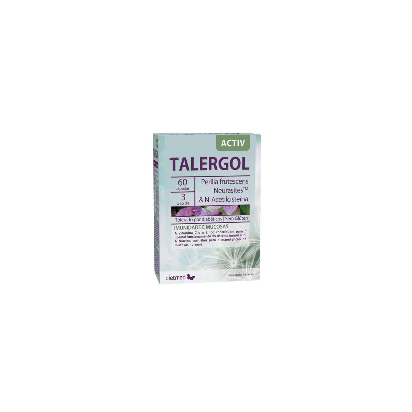 Talergol – 60 cápsulas – Dietmed