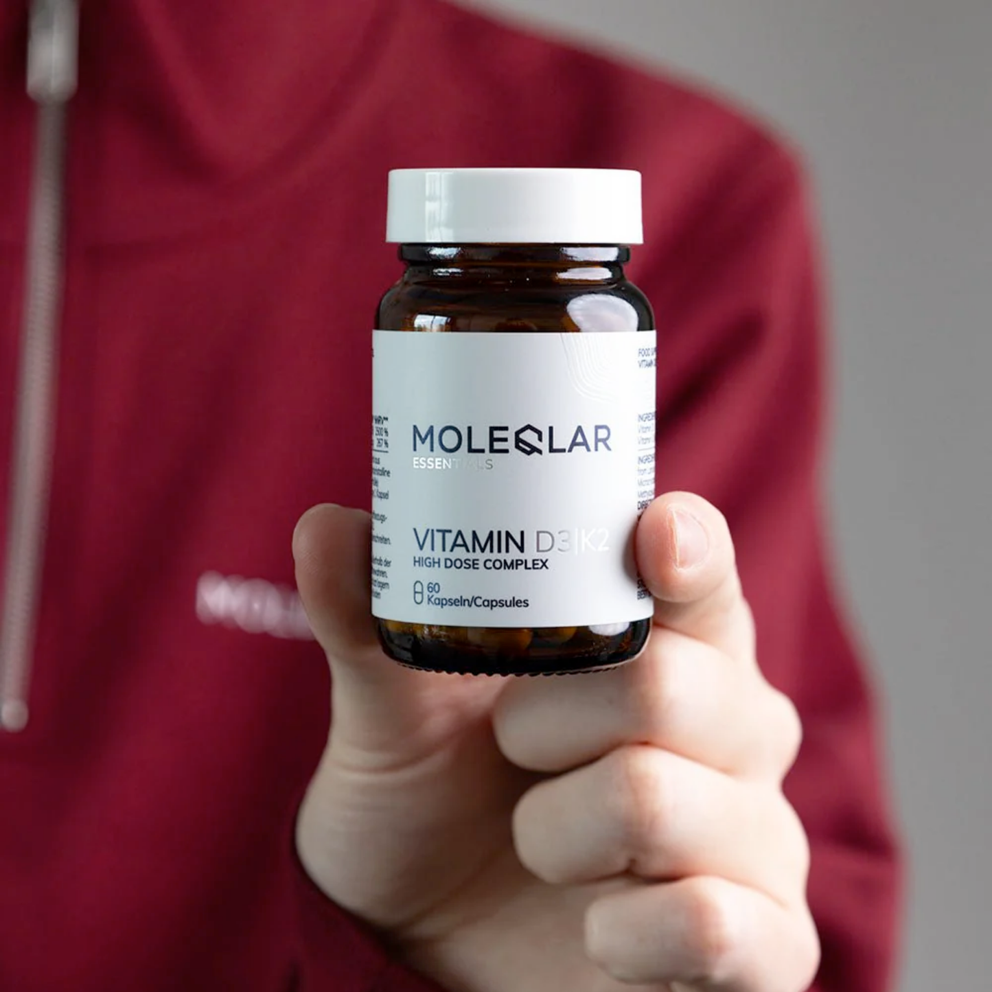 Vitamin D3 K2 – 60 cápsulas – Moleqlar