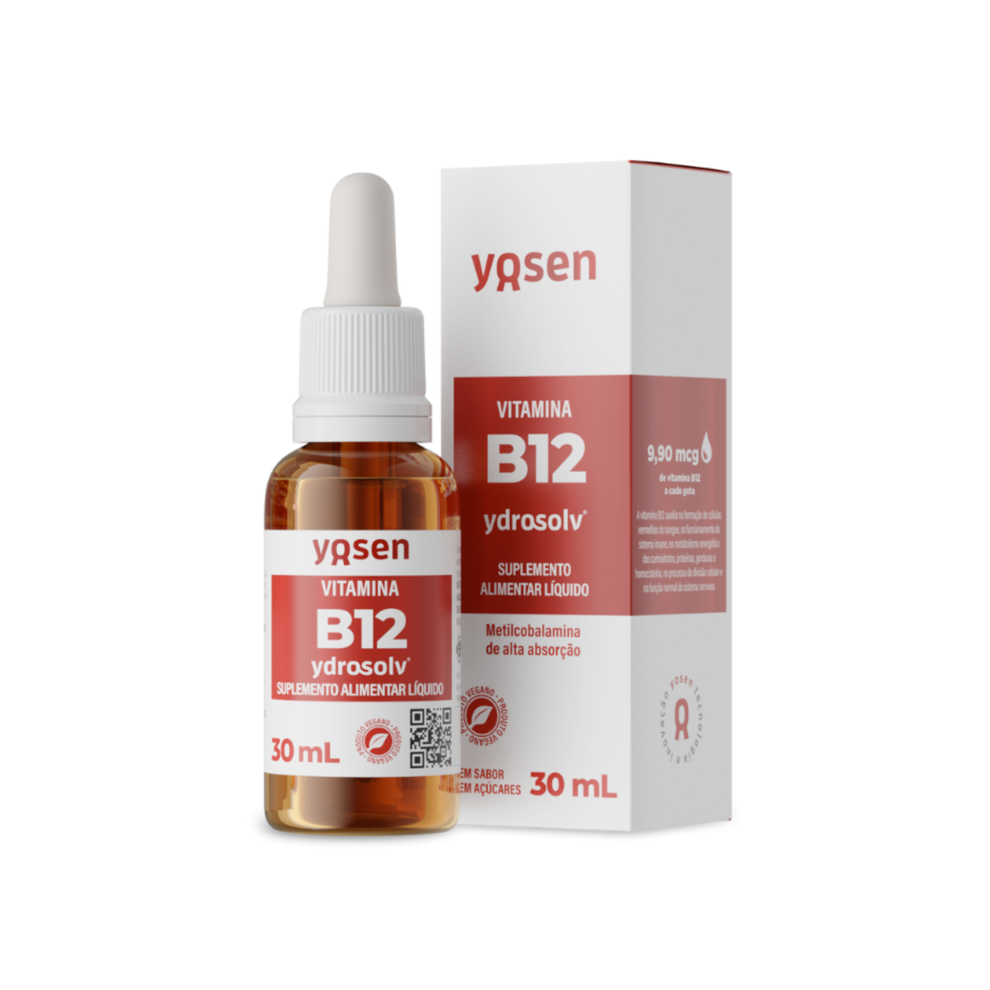 Vitamina B12 Ydrosolv® 30ml - Yosen