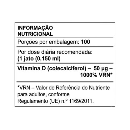 Vitamina D3 Spray Ydrosolv® 15ml - Yosen
