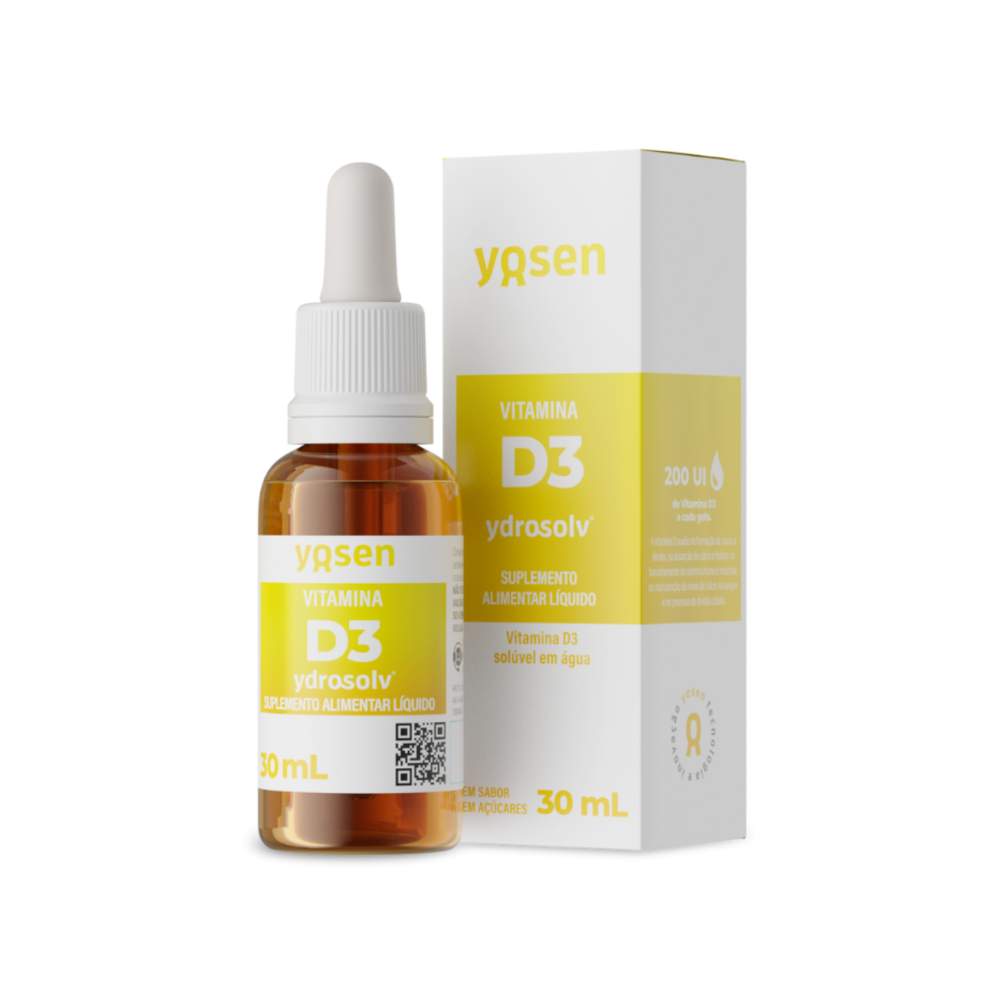 Vitamina D3 Ydrosolv® 30ml - Yosen