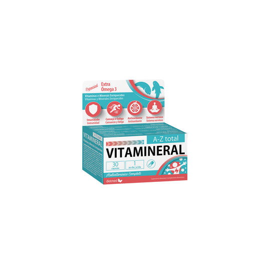 Vitamineral A-Z total – 30 cápsulas – Dietmed